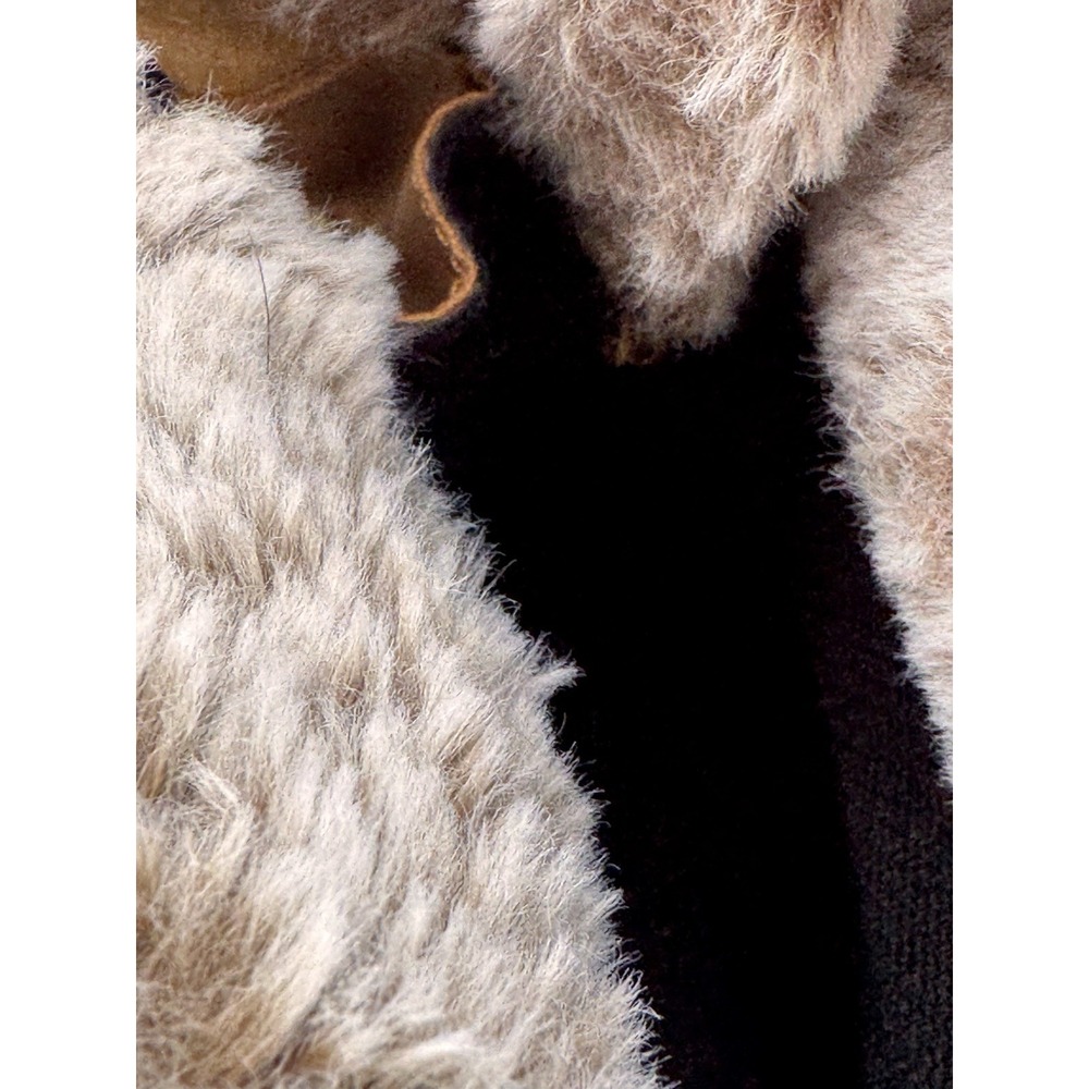 All In Motion Thermolite Waterproof Winter Boots Tan Size W8 M6 Comfy Furry Lace - Picture 9 of 10